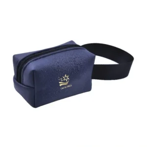 Waterproof Leather Wristlet Small Essentials Bag for Travel